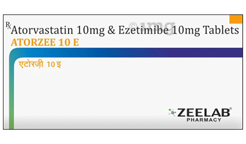 Atorzee 10 E Tablet image Atorzee 10 E Tablet image