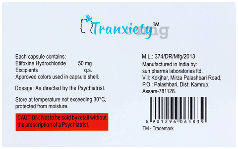 Tranxiety Capsule image Tranxiety Capsule image
