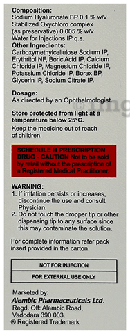 Resync 0.1% Eye Drop