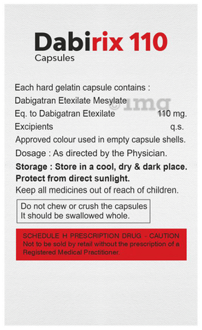 Dabirix 110mg Tablet image