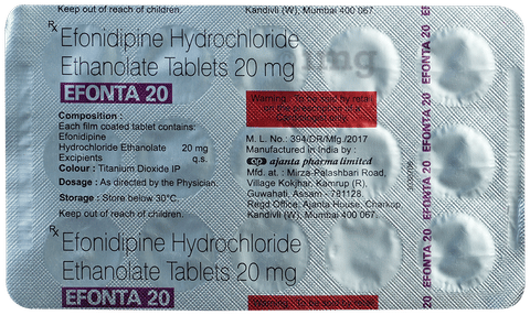 Efonta 20 Tablet image