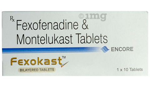 Fexokast 10 mg/120 mg Tablet