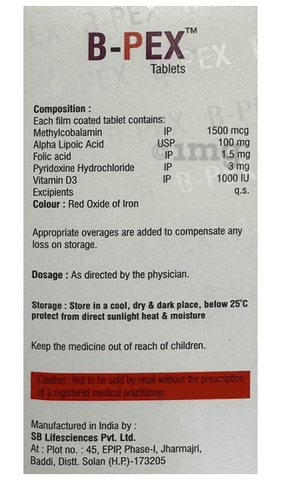 B-Pex Tablet image