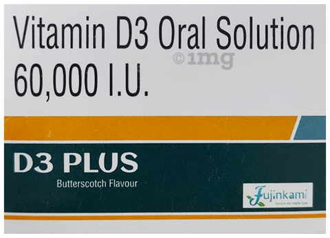 D3 Plus Oral Solution (5ml Each) Butterscotch 1