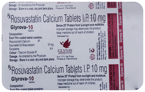 Glyrova 10 Tablet image