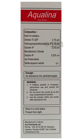 Aqualina Eye Drop image