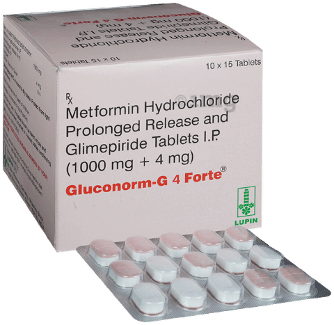 Gluconorm-G 4 Forte Tablet PR image
