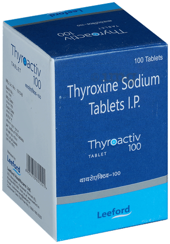 Thyroactiv 100 Tablet image