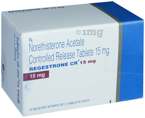 Regestrone CR 15mg Tablet image