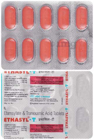Ethasyl T 500 mg/250 mg Tablet