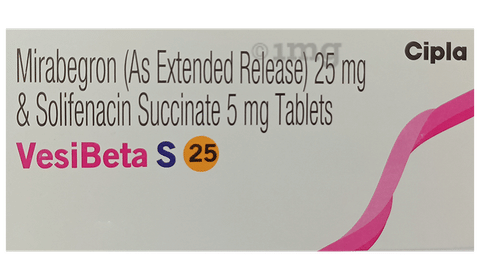 VesiBeta S 25 Tablet ER image VesiBeta S 25 Tablet ER image