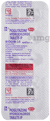 Biodib 15 Tablet image
