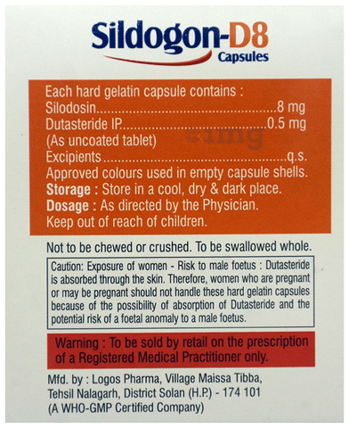Sildogon-D 8 Capsule image Sildogon-D 8 Capsule image