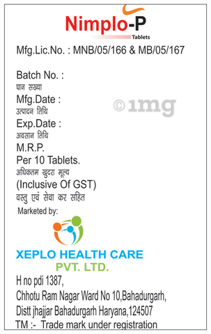 Nimplo-P Tablet image