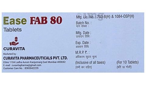 Ease FAB 80 Tablet image