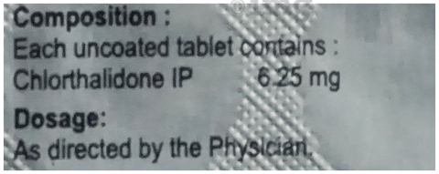 CHLOReco 6.25 Tablet image CHLOReco 6.25 Tablet image