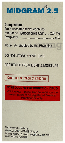 Midgram 2.5 Tablet