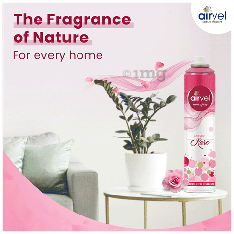 Airvel Majestic Rose Room Spray: Buy bottle of gm Spray at - Main Image