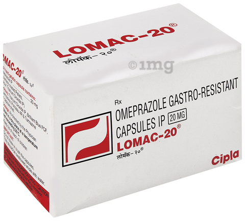 Lomac 20mg Capsule image