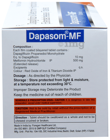 Dapasom-MF Tablet ER image