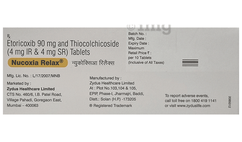 Nucoxia Relax Tablet image