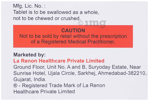 Desveren 50 Tablet ER image