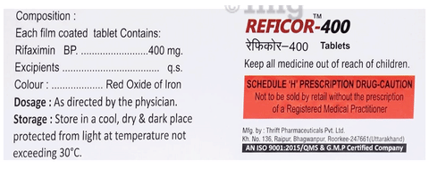 Reficor 400 Tablet image