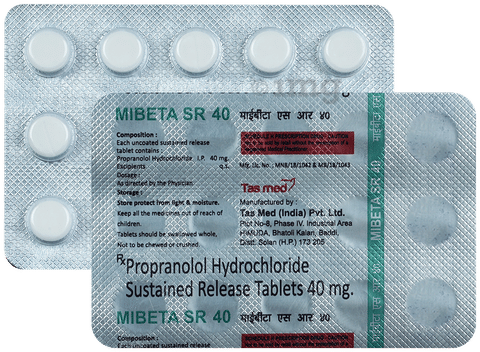 Mibeta SR 40 Tablet image