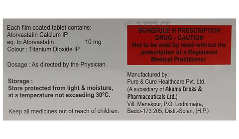 Tpt-Atorva 10 Tablet image