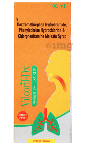 Vilcoril-DX Syrup Orange Sugar Free image