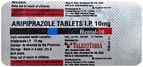Rizotal 10mg Tablet image