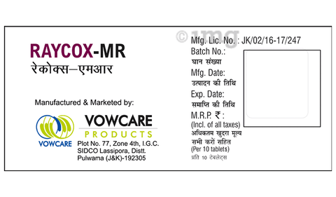 Raycox MR Tablet image Raycox MR Tablet image