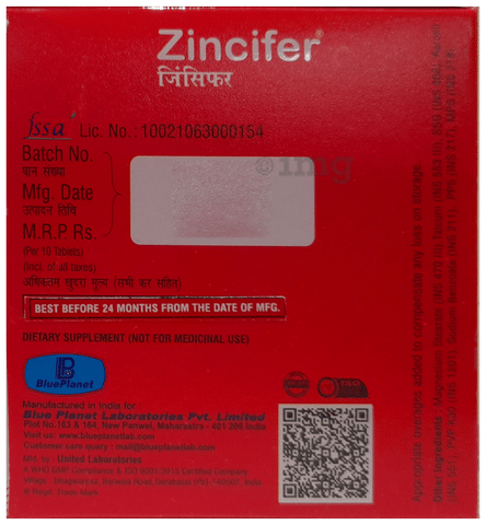 Zincifer Tablet image