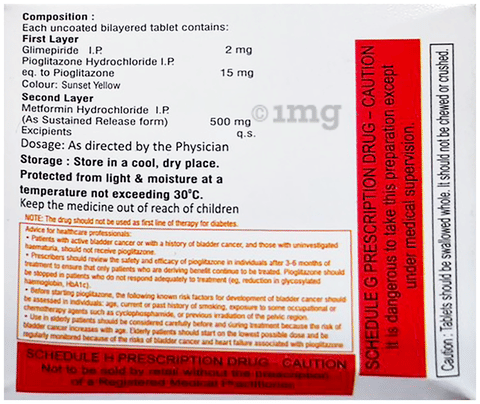 Glipsan-P 15 Tablet SR image Glipsan-P 15 Tablet SR image