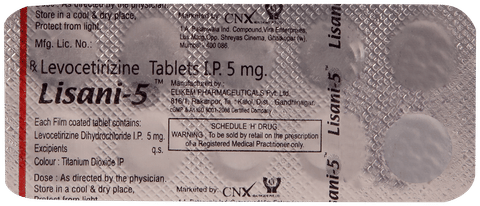 Lisani 5mg Tablet image