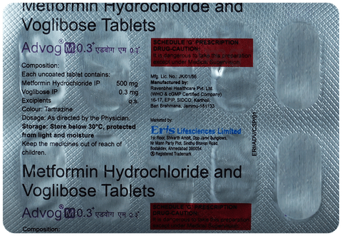 Advog M 0.3 Plus Tablet