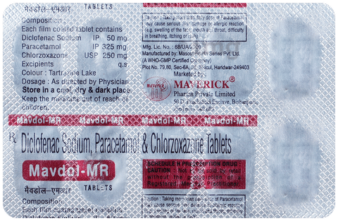 Mavdol MR Tablet