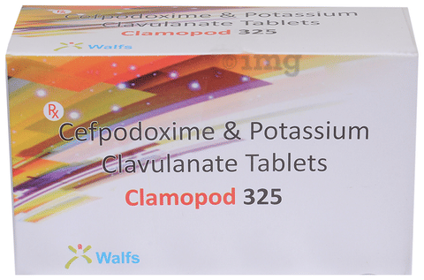 Clamopod 325 Tablet image Clamopod 325 Tablet image