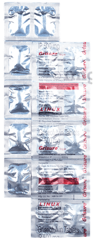 Grisure 500mg Tablet image
