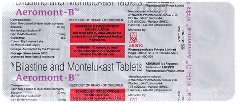 Aeromont-B Tablet image