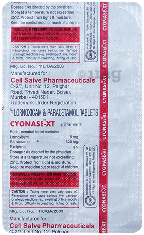 Cyonase-XT Tablet image