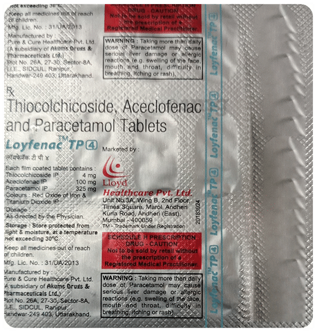 Loyfenac TP 4 Tablet
