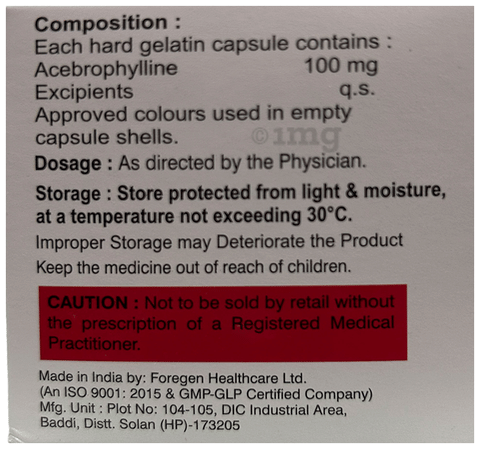 Xanphyl 100 Capsule image