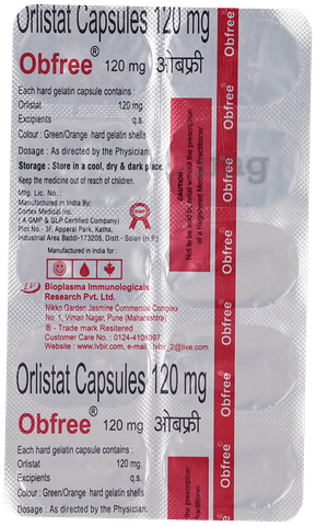 Obfree 120mg Capsule image Obfree 120mg Capsule image
