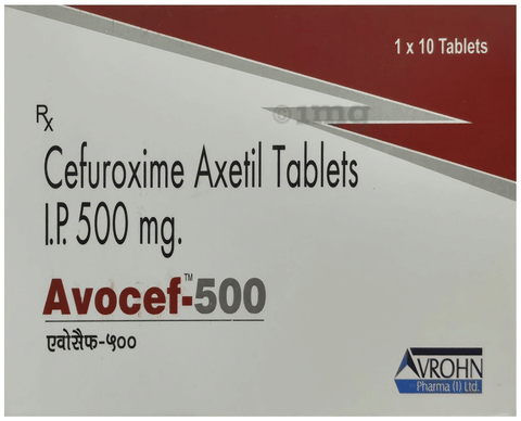 Avocef 500mg Tablet image