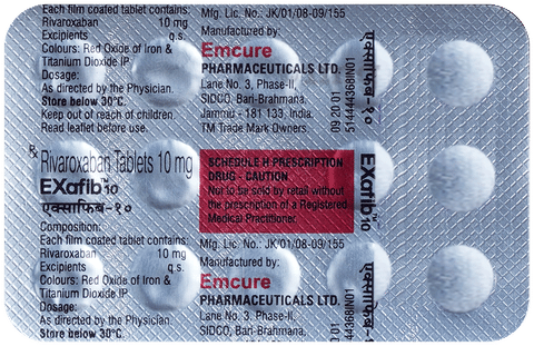 Exafib 10 Tablet image