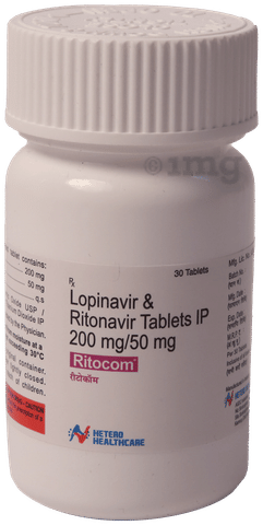 Ritocom 50 mg/200 mg Tablet image