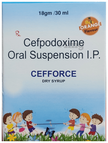 Cefforce Dry Syrup Orange image