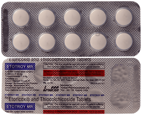 Etotroy MR 60mg/4mg Tablet image