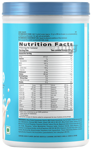 GNC Total Lean Shake 25 Vanilla: Buy jar of 1.6 lb Powder at ...